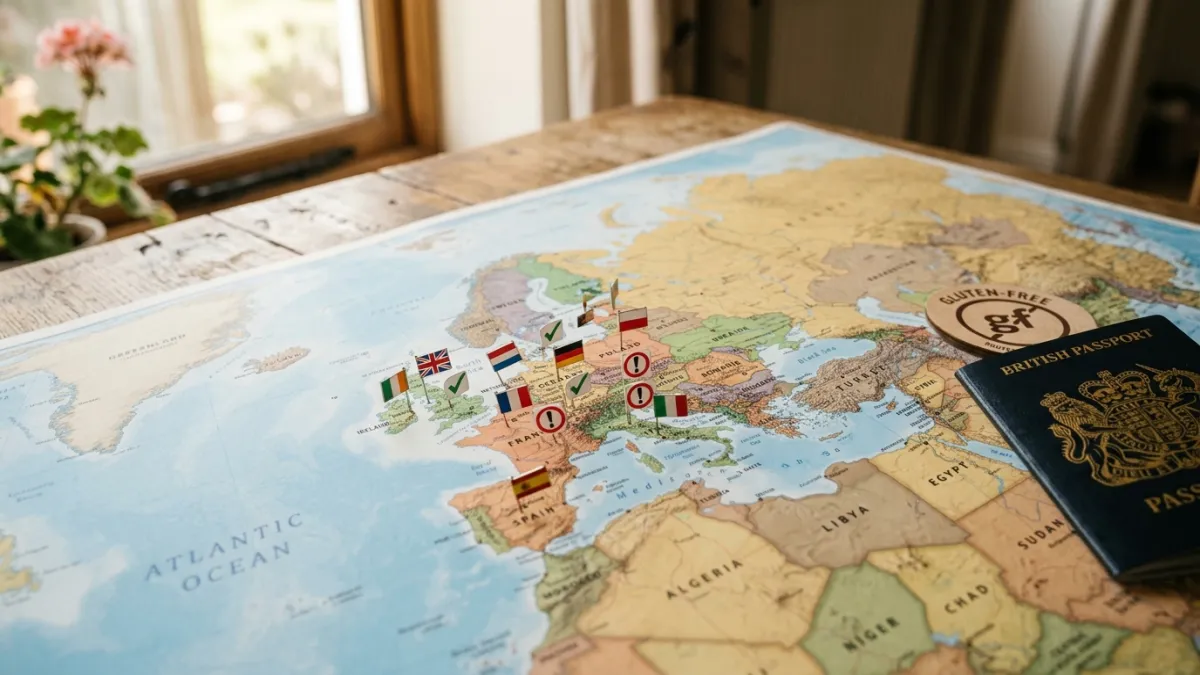 Best and Worst Countries for Celiac Travelers: A Data-Driven Ranking